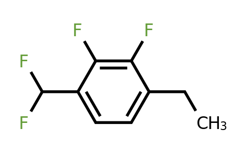 1806366-95-9 | 2,3-Difluoro-4-ethylbenzodifluoride