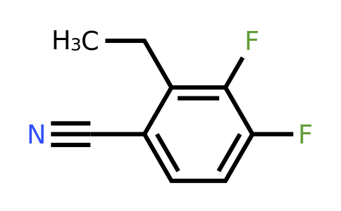 1806367-15-6 | 3,4-Difluoro-2-ethylbenzonitrile