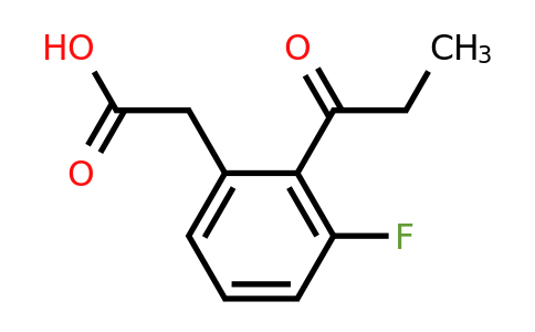 1806367-25-8 | 3-Fluoro-2-propionylphenylacetic acid