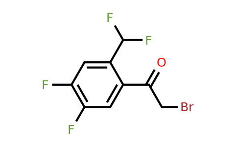 1806367-76-9 | 4',5'-Difluoro-2'-(difluoromethyl)phenacyl bromide