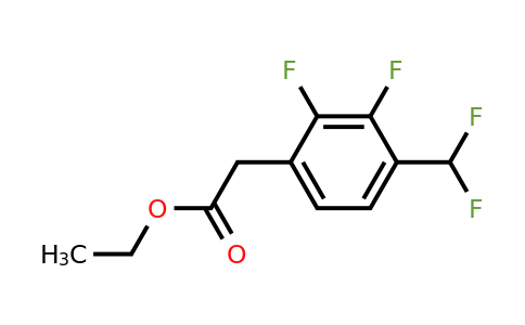 1806367-79-2 | Ethyl 2,3-difluoro-4-(difluoromethyl)phenylacetate