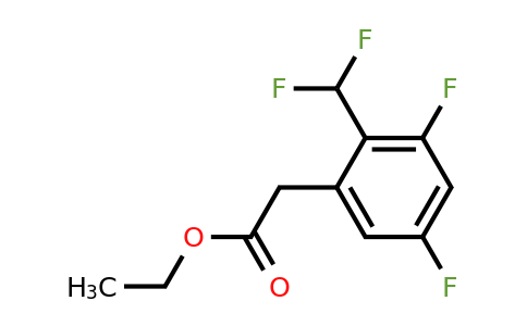 1806367-80-5 | Ethyl 3,5-difluoro-2-(difluoromethyl)phenylacetate
