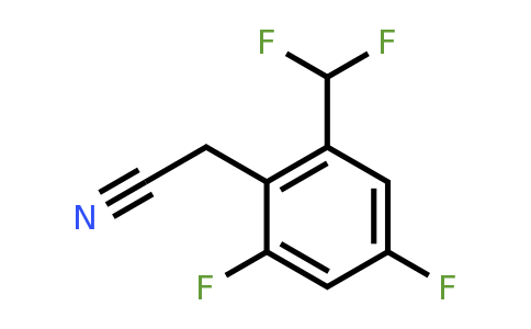 1806367-82-7 | 2,4-Difluoro-6-(difluoromethyl)phenylacetonitrile