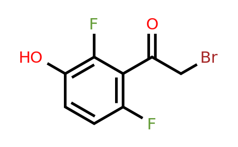 1806367-94-1 | 2',6'-Difluoro-3'-hydroxyphenacyl bromide