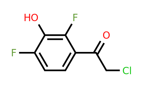 1806367-96-3 | 2',4'-Difluoro-3'-hydroxyphenacyl chloride