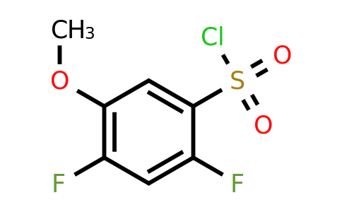 1806368-06-8 | 2,4-Difluoro-5-methoxybenzenesulfonylchloride