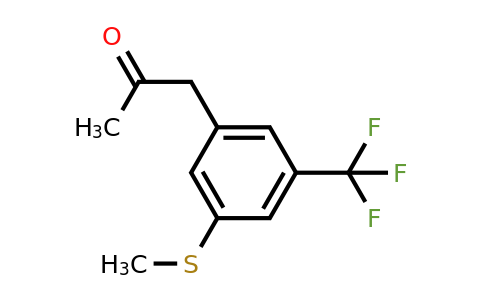 1806369-75-4 | 1-(3-(Methylthio)-5-(trifluoromethyl)phenyl)propan-2-one