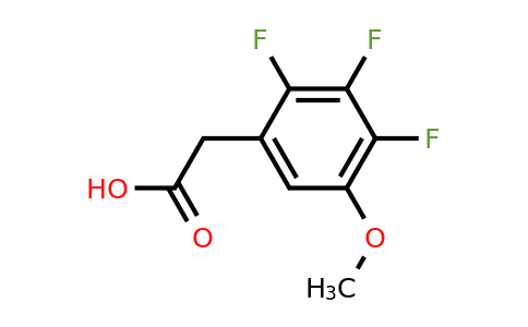 1806369-87-8 | 5-Methoxy-2,3,4-trifluorophenylacetic acid