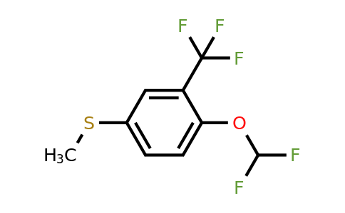1806369-89-0 | 4-Difluoromethoxy-3-(trifluoromethyl)thioanisole