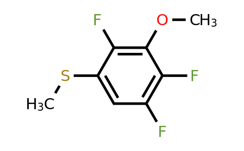 1806370-44-4 | 3-Methoxy-2,4,5-trifluorothioanisole