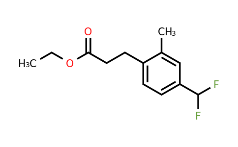1806370-83-1 | Ethyl 4-(difluoromethyl)-2-methylphenylpropanoate