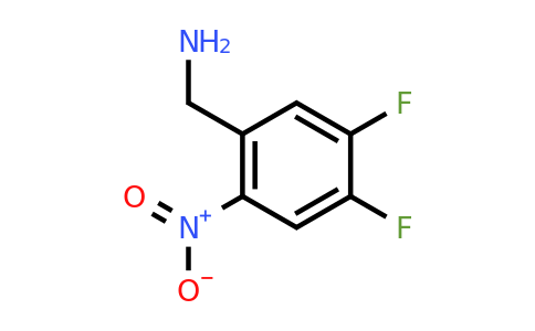 1806370-93-3 | 4,5-Difluoro-2-nitrobenzylamine