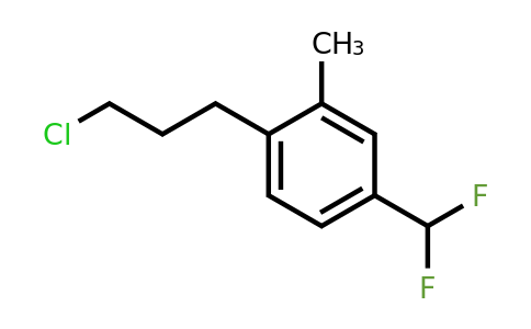1806371-24-3 | 2-(3-Chloropropyl)-5-(difluoromethyl)toluene
