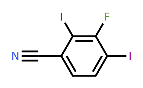 1806373-83-0 | 2,4-Diiodo-3-fluorobenzonitrile