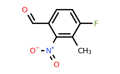 1806374-21-9 | 4-Fluoro-3-methyl-2-nitrobenzaldehyde