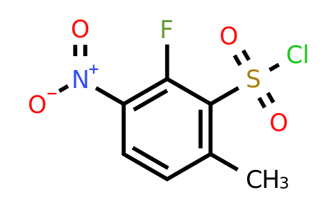 1806374-37-7 | 2-Fluoro-6-methyl-3-nitrobenzenesulfonyl chloride