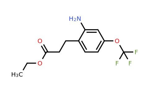 1806374-50-4 | Ethyl 3-(2-amino-4-(trifluoromethoxy)phenyl)propanoate