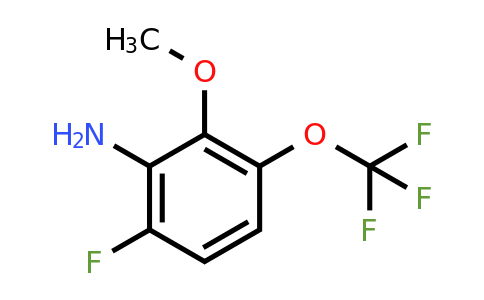 1806374-63-9 | 6-Fluoro-2-methoxy-3-(trifluoromethoxy)aniline