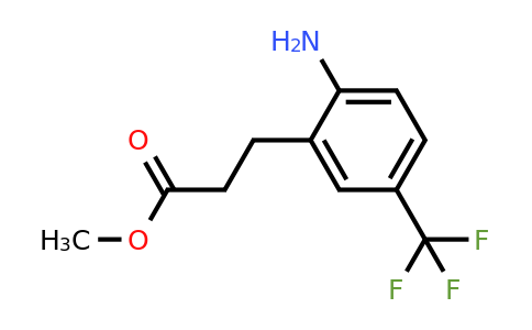1806374-69-5 | Methyl 3-(2-amino-5-(trifluoromethyl)phenyl)propanoate