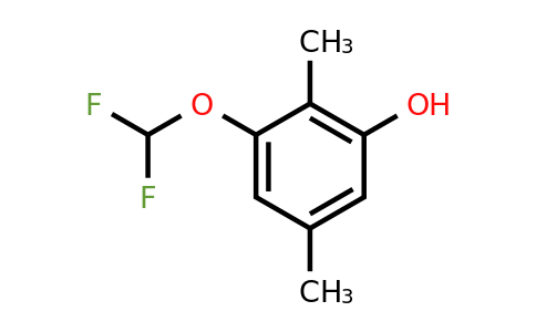1806374-94-6 | 3-Difluoromethoxy-2,5-dimethylphenol