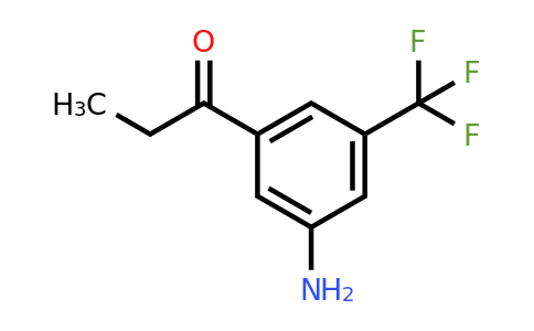 1806375-03-0 | 1-(3-Amino-5-(trifluoromethyl)phenyl)propan-1-one