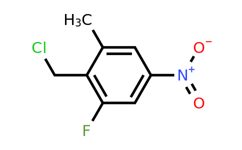 2-Fluoro-6-methyl-4-nitrobenzyl chloride