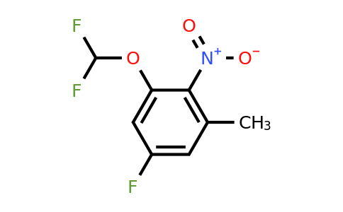 1806375-79-0 | 3-Difluoromethoxy-5-fluoro-2-nitrotoluene