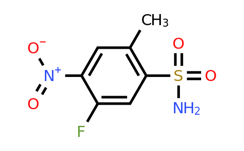 1806375-95-0 | 5-Fluoro-2-methyl-4-nitrobenzenesulfonamide
