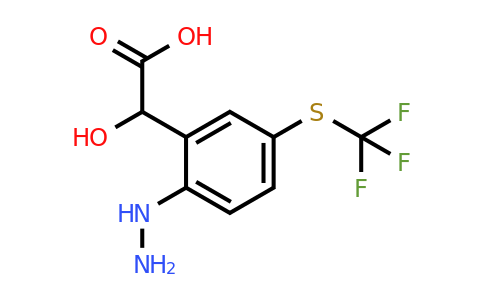 1806376-07-7 | 2-Hydrazinyl-5-(trifluoromethylthio)mandelic acid