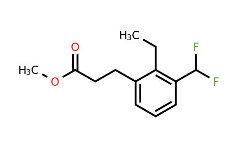 1806376-44-2 | Methyl 3-(difluoromethyl)-2-ethylphenylpropanoate