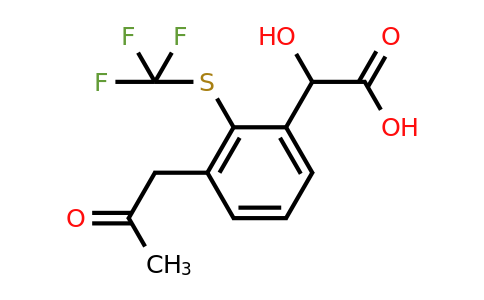 1806376-59-9 | 3-(2-Oxopropyl)-2-(trifluoromethylthio)mandelic acid