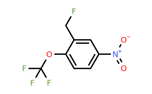 1806376-79-3 | 1-Fluoromethyl-5-nitro-2-(trifluoromethoxy)benzene