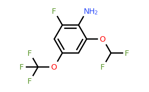 1806376-81-7 | 2-Difluoromethoxy-6-fluoro-4-(trifluoromethoxy)aniline