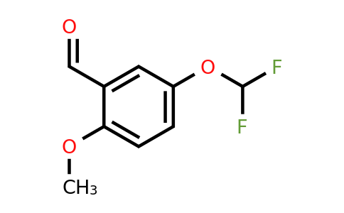 1806377-15-0 | 5-Difluoromethoxy-2-methoxybenzaldehyde