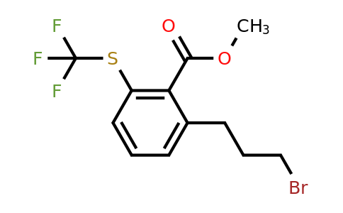 1806377-52-5 | Methyl 2-(3-bromopropyl)-6-(trifluoromethylthio)benzoate