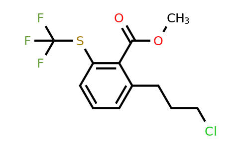 1806377-61-6 | Methyl 2-(3-chloropropyl)-6-(trifluoromethylthio)benzoate