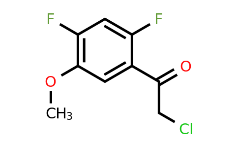 1806377-66-1 | 2',4'-Difluoro-5'-methoxyphenacyl chloride