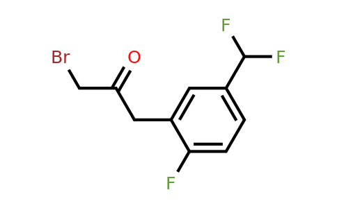 1806377-76-3 | 1-Bromo-3-(5-(difluoromethyl)-2-fluorophenyl)propan-2-one