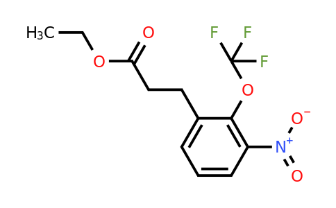 1806377-88-7 | Ethyl 3-(3-nitro-2-(trifluoromethoxy)phenyl)propanoate