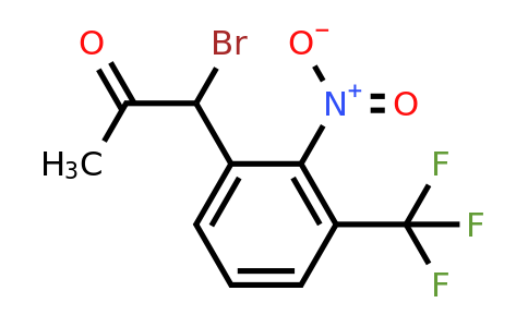 1806378-27-7 | 1-Bromo-1-(2-nitro-3-(trifluoromethyl)phenyl)propan-2-one