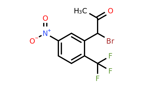 1806378-28-8 | 1-Bromo-1-(5-nitro-2-(trifluoromethyl)phenyl)propan-2-one