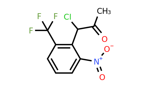1806378-29-9 | 1-Chloro-1-(2-nitro-6-(trifluoromethyl)phenyl)propan-2-one