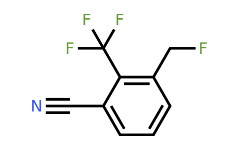 1806378-31-3 | 3-Fluoromethyl-2-(trifluoromethyl)benzonitrile