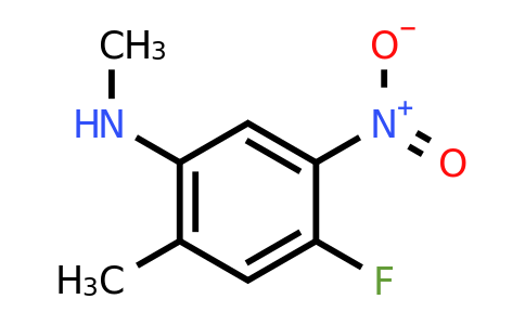 1806378-33-5 | 4-Fluoro-N,2-dimethyl-5-nitroaniline