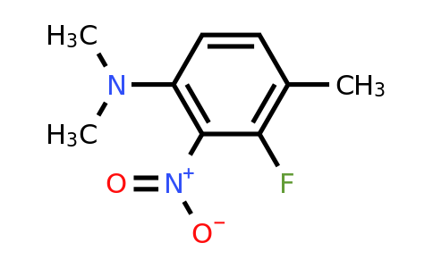 1806378-34-6 | 3-Fluoro-2-nitro-N,N,4-trimethylaniline