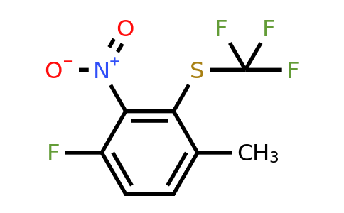 1806378-46-0 | 4-Fluoro-3-nitro-2-(trifluoromethylthio)toluene