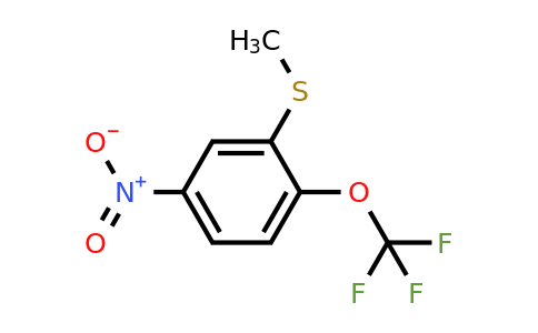 1806378-77-7 | 5-Nitro-2-(trifluoromethoxy)thioanisole