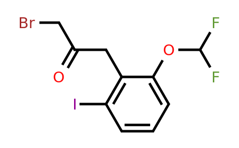 1806380-40-4 | 1-Bromo-3-(2-(difluoromethoxy)-6-iodophenyl)propan-2-one
