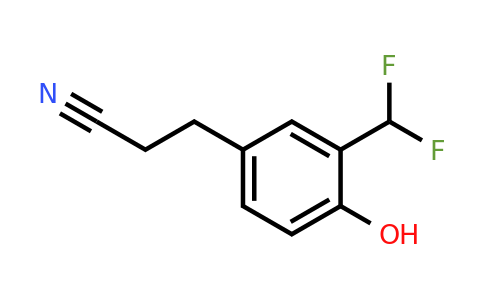 1806380-64-2 | 3-(Difluoromethyl)-4-hydroxyphenylpropanenitrile