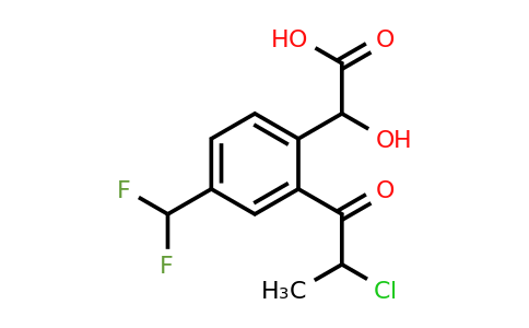 1806380-78-8 | 2-(2-Chloropropanoyl)-4-(difluoromethyl)mandelic acid
